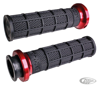 Hart Luck lock-on Indian grip Blk/blk/re (DE)