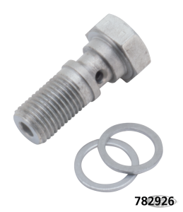 Banjobolt w/washers for ventpipe nipple (DE)