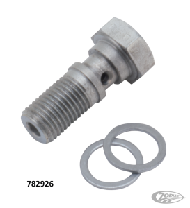 Banjobolt w/washers for ventpipe nipple (DE)