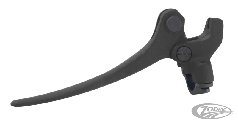 Handbrake lever w/bracket blk/chr 41-52 (DE)