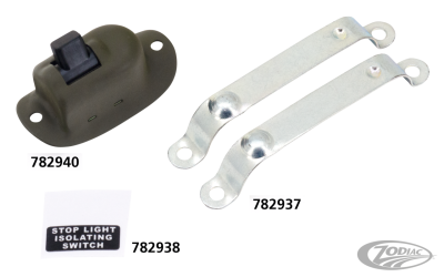 Decal for stop light isolating switch (DE)