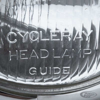 Cycle Ray Springer headlight Black/Chr (DE)