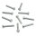 10pck Screw, sltd. FH - 8-32 x 7/8" (idl (DE)