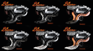 Blow chr pipes blk shields ME17-Up (DE)