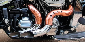 Blow chr pipes copper shields ME17-Up