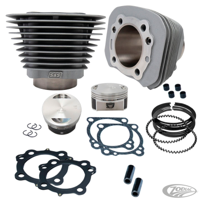 S&S 3-9/16" BigBore kit 1200XL86-22 Slvr (DE)