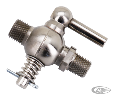 Nickel plated petrol valve 1916-1939 (DE)