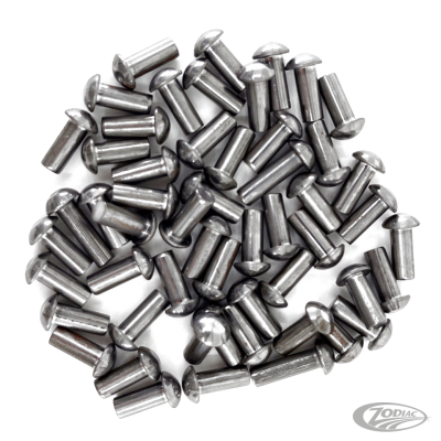 50Pck Rivet, round head 3/16 x 9/16 (DE)
