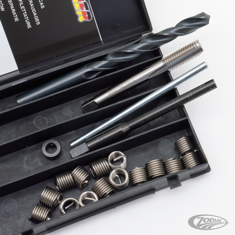 THREAD REPAIR kit 3/8-16 UNC with 10 ins (DE)