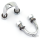 U-BOLT guard rear w/ nuts set of 2 WL Ch (DE)