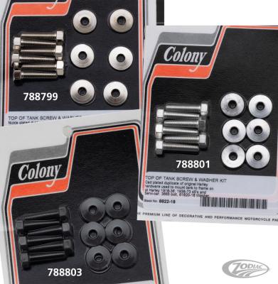 Tank top strip O.S. screw/washer kit Nck (DE)