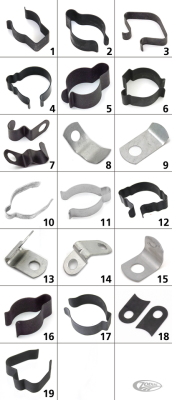 Park Cable Clamp WL37-51 OEM9976 (DE)