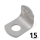 WhPltd Spark Plug Cable Clip OHV36-40 (DE)