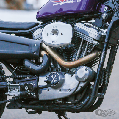 S&S Stealth Tribute Chrome A/C cover (DE)