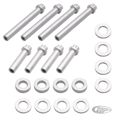 S&S Head bolt w/washer 3.384" 85-up (DE)