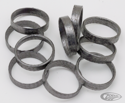 10pck GASKET,EXHAUST,TAPERED STAINLESS (DE)