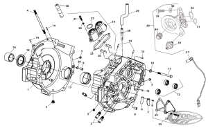 Oil seal countershaft X-Wedge f/Morgan