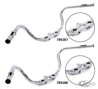 Speedster Inline Handlebar Chrome 36-45 (DE)