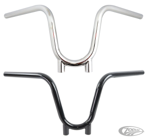 1" NYC Handlebar Black Non-Dimpled (DE)