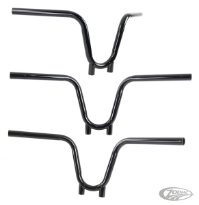 1" NYC Handlebar Black Non-Dimpled
