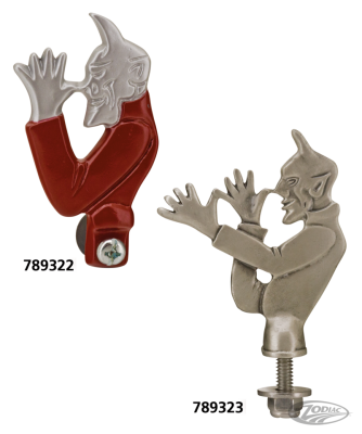 Devil license plate topper (DE)