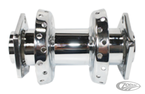 Wheel hub 86-99 rear chrome (DE)