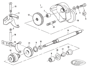 Starter shaft spacer (DE)