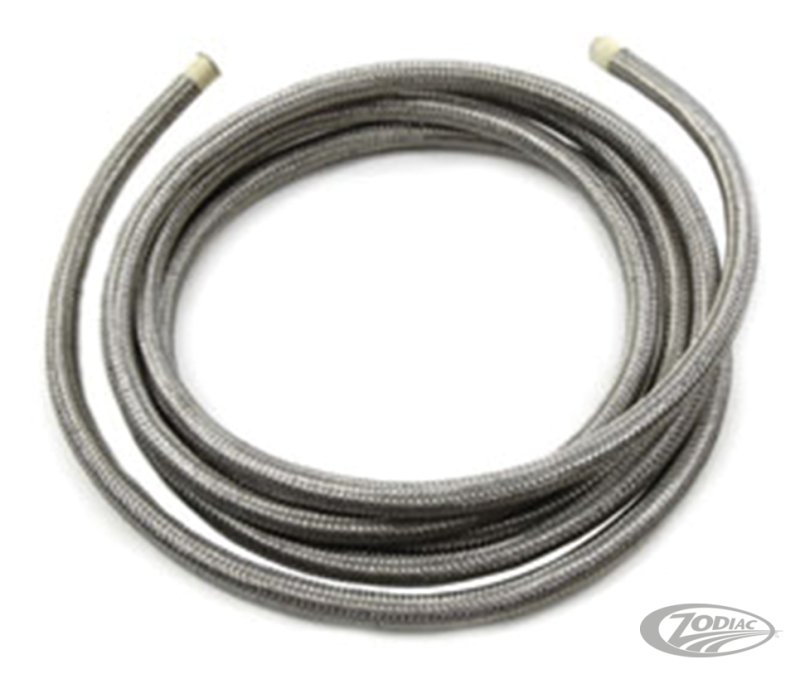 Braided inox covered hose 5/16"x152cm (DE)