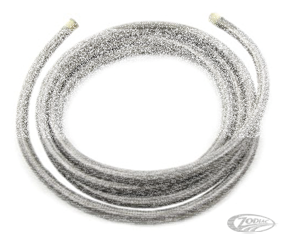 Braided inox covered hose 5/16"x152cm (DE)