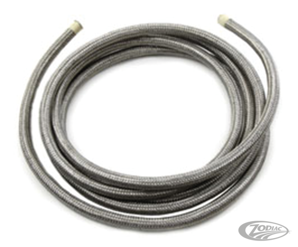 Braided inox covered hose 5/16"x762cm (DE)