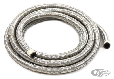 Braided inox covered hose 3/8"x305cm (DE)