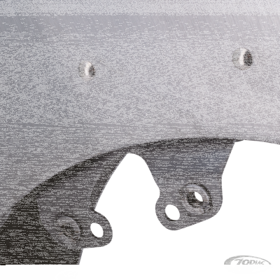 Front Fender Raw FLH/T14-Up (DE)