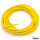 Cloth covered wire pure yellow 25ft