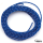Cloth covered wire blue/white 25ft