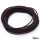 Cloth covered wire black/red 25ft (DE)