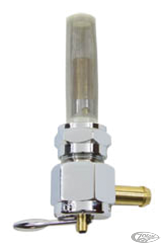 Sifton Chr hex petcock forward facing (DE)