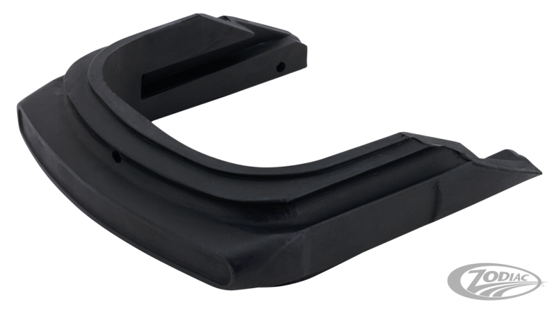 Front fender black rubber trim bumper (DE)