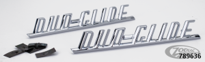 Duo-Glide front fender emblems