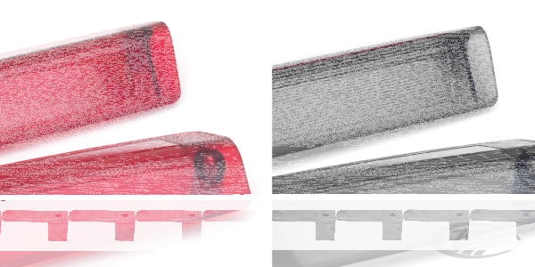 Tour Pak side smoked markerlamp lens set (DE)