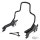 Det. Sissy Bar Shorty Black FLFB18-Up (DE)