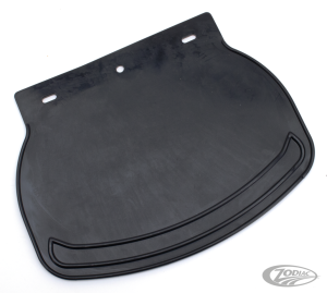 Rubber Mud Flap Plain Black (DE)