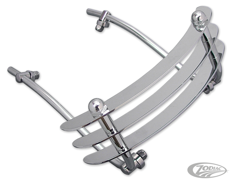 Front Fender Grill Chrome FL55-57 (DE)