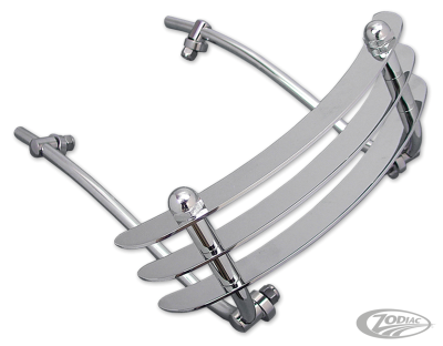 Front Fender Grill Chrome FL55-57