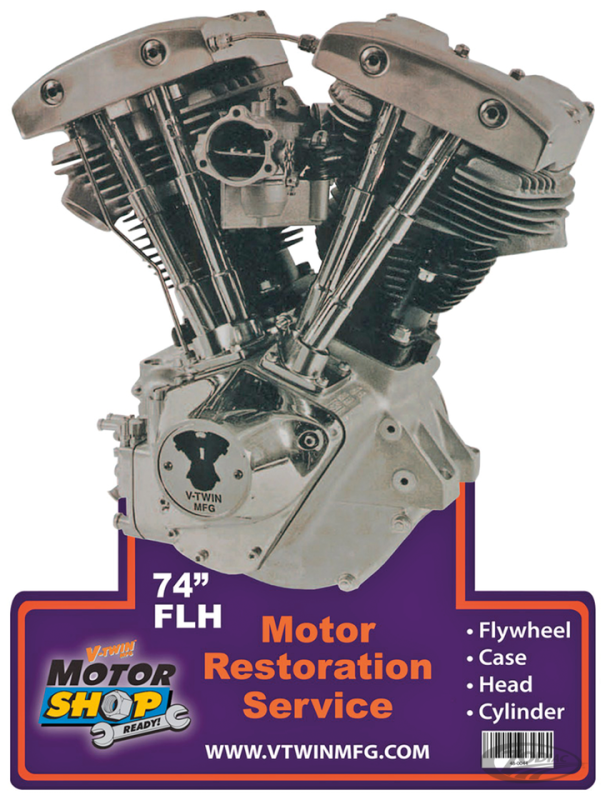 Late Shovelhead Engine Plaque (DE)