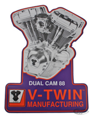Twin Cam Engine Plaque (DE)