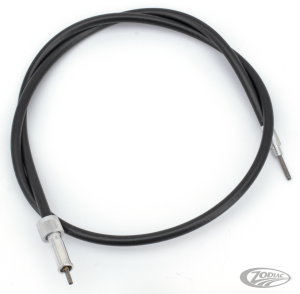 Black speedo cable assy L= 40" M12-1 nut (DE)