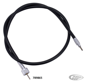 Black speedo cable assy L= 36" 12mm conn