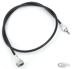 Black speedo cable assy L= 46" 5/8-18nut (DE)