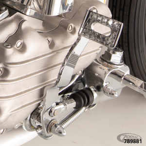 Chrome rear brake pedal BT58-69 (DE)