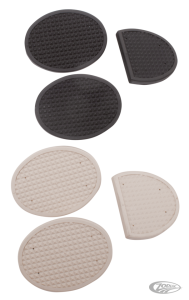 3Pc Clutch and brake pedal pad set Black (DE)